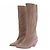 Botas Ba&Sh de ante beige