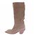 Botas Ba&Sh de ante beige - vista 3