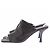 Mule Ba&Sh in pelle nera taglia 38 Nero - vista 3