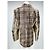Autre Marque Chaqueta de cuadros ELLEME de algodón marrón Talla 38 Castaño - vista 2