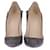 Christian Louboutin Schwarze Python-Pumps  - Ansicht 4