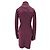 Vestido K-Way de neopreno burdeos - vista 2