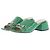 Mules Gucci in pelle verde