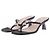 Nodaleto Sandalen mit Strass-Seestern Schwarz