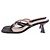 Nodaleto Sandalen mit Strass-Seestern Schwarz - Ansicht 3