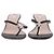 Nodaleto Sandalen mit Strass-Seestern Schwarz - Ansicht 4