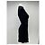 Maje kurzes schwarzes Kleid mit Golddetails - Ansicht 3