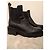 Louis Vuitton Territory Chelsea Boots - Schwarzes Kalbsleder & Monogramm - Ansicht 2
