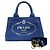 Borsa a Spalla Prada Canapa Tote SS Blu
