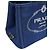 Borsa a Spalla Prada Canapa Tote SS Blu - vista 9