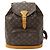 Zaino/borsa Montsouris GM di Louis Vuitton Monogramma