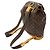Zaino/borsa Montsouris GM di Louis Vuitton Monogramma - vista 4