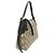 Borsa Gucci con emblema GG Nero Beige - vista 4