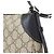Borsa Gucci con emblema GG Nero Beige - vista 9