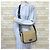 Borsa Messenger Gucci in Canvas GG Beige Marrone scuro - vista 2