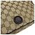 Borsa Messenger Gucci in Canvas GG Beige Marrone scuro - vista 8