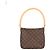 Borsa a Spalla Monogram Looping MM di Louis Vuitton Marrone Monogramma - vista 3