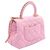 Chanel Coco Handle XXS Borsa a Mano 2 in 1 Rosa - vista 2