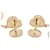Van Cleef & Arpels Sweet Heart Earrings White Yellow  - view 2