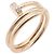 Cartier Juste un Clou Doppel-Diamant-Ring Golden