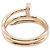 Cartier Juste un Clou Doppel-Diamant-Ring Golden - Ansicht 3