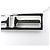 Tiffany & Co. T-Two Offene Horizontale Diamant-Halskette Silber - Ansicht 3