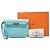 Pochette Kelly Depeches 25 in Epsom blu Hermès Blu chiaro - vista 8