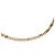 Collar de cadena chapado en oro con logotipo CD de Dior Dorado - vista 4