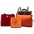 Hermès Orange Toile Herbag Rucksack PM Dunkelbraun - Ansicht 8