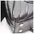 Borsa Chanel Coco Handle Flap V-Stitch Chevron Nero - vista 7