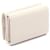 Portefeuille compact pliant Yves Saint Laurent Blanc  - vue 2