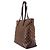 Borsa a mano personale Louis Vuitton Damier Cabas Mezzo Damier ebene - vista 4