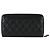 Timeless Carteira longa com zíper clássica Matelassé da Chanel Preto - vista 2