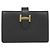 Mini billetera Bearn Hermès Negro
