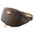 Borsa a Spalla Louis Vuitton Monogram Bumbag M43644 Marrone - vista 3