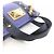 Borsa Louis Vuitton Antigua Cabas PM Blu Porpora - vista 6