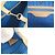 Borsa Louis Vuitton Neverfull MM Marrone Blu chiaro Monogramma - vista 10