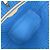 Borsa Louis Vuitton Neverfull MM Marrone Blu chiaro Monogramma - vista 5