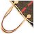 Borsa Louis Vuitton Neverfull MM Marrone Blu chiaro Monogramma - vista 7