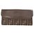 Fendi Zucca Pattern Brown Long Wallet