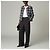 Chanel Tweedjacke Navy Weiß Größe 38 Dunkelblau - Ansicht 2