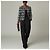 Chanel Tweedjacke Navy Weiß Größe 38 Dunkelblau - Ansicht 4