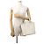 Borsa Louis Vuitton Epi Lockit M4229J in bianco - vista 4