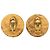 Orecchini circolari Vintage Coco Mark di Chanel D'oro - vista 2