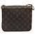 Borsa Cartouchiere Louis Vuitton in Canvas Monogram MM Marrone - vista 2