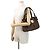Borsa a Spalla Sistina PM Damier Ebene di Louis Vuitton Marrone - vista 4