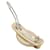 Hermès Hermes Gold Aluminum Barrette Tri Maillon PM Chaine d'Ancre Golden  - view 4