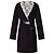 Louis Vuitton Abrigo Mahina de lana reversible negro - vista 2