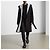 Louis Vuitton Abrigo Mahina de lana reversible negro - vista 7