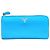 Cartera de cuero turquesa Prada